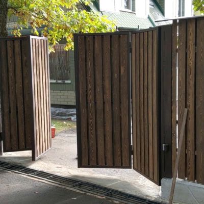 Купите и Закажите Ворота Гармошка: Лучшая Цена от 47508 руб, Установка под Ключ и Доставка в Рыбинске и по Области